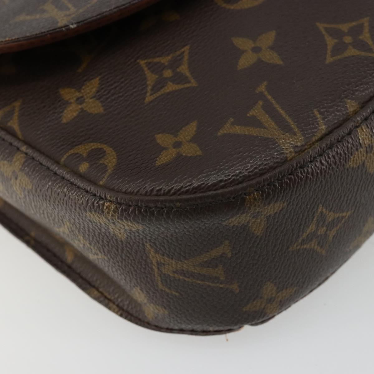 LOUIS VUITTON Monogram Saint Cloud GM Shoulder Bag M51242 LV Auth am11439