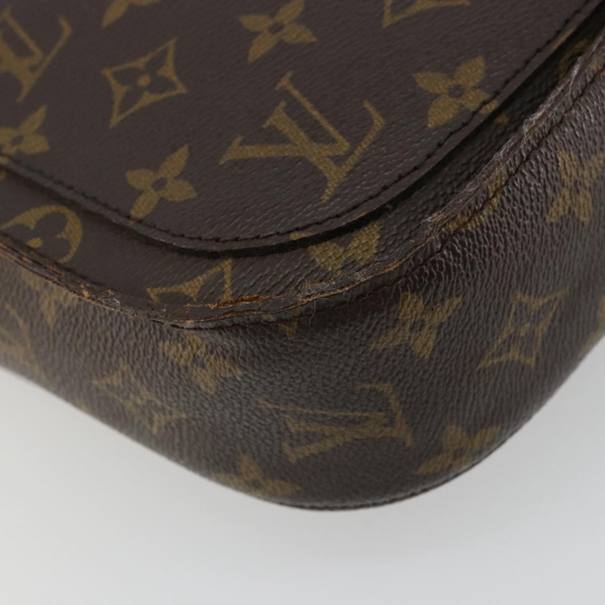 LOUIS VUITTON Monogram Saint Cloud GM Shoulder Bag M51242 LV Auth am11439