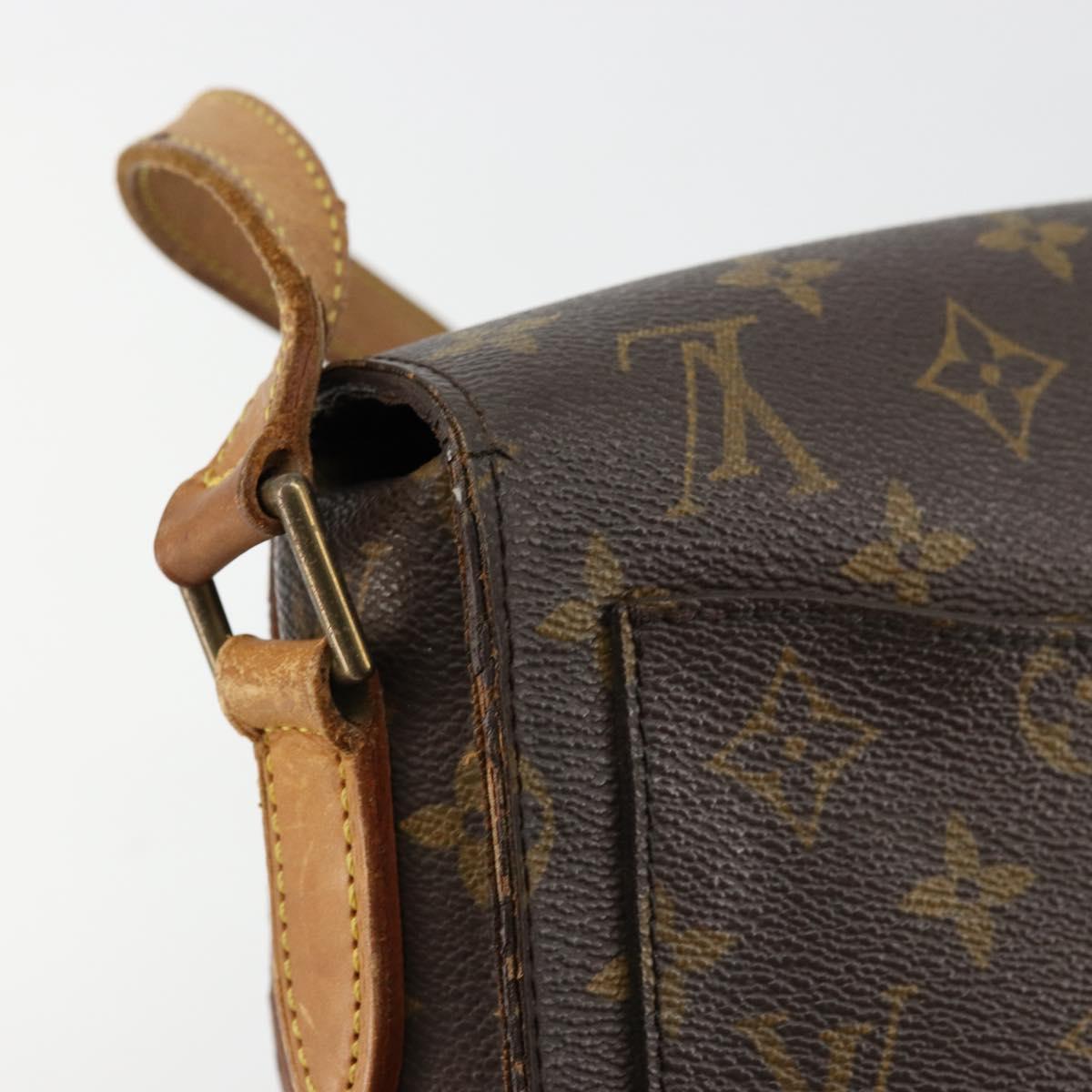 LOUIS VUITTON Monogram Saint Cloud GM Shoulder Bag M51242 LV Auth am11439