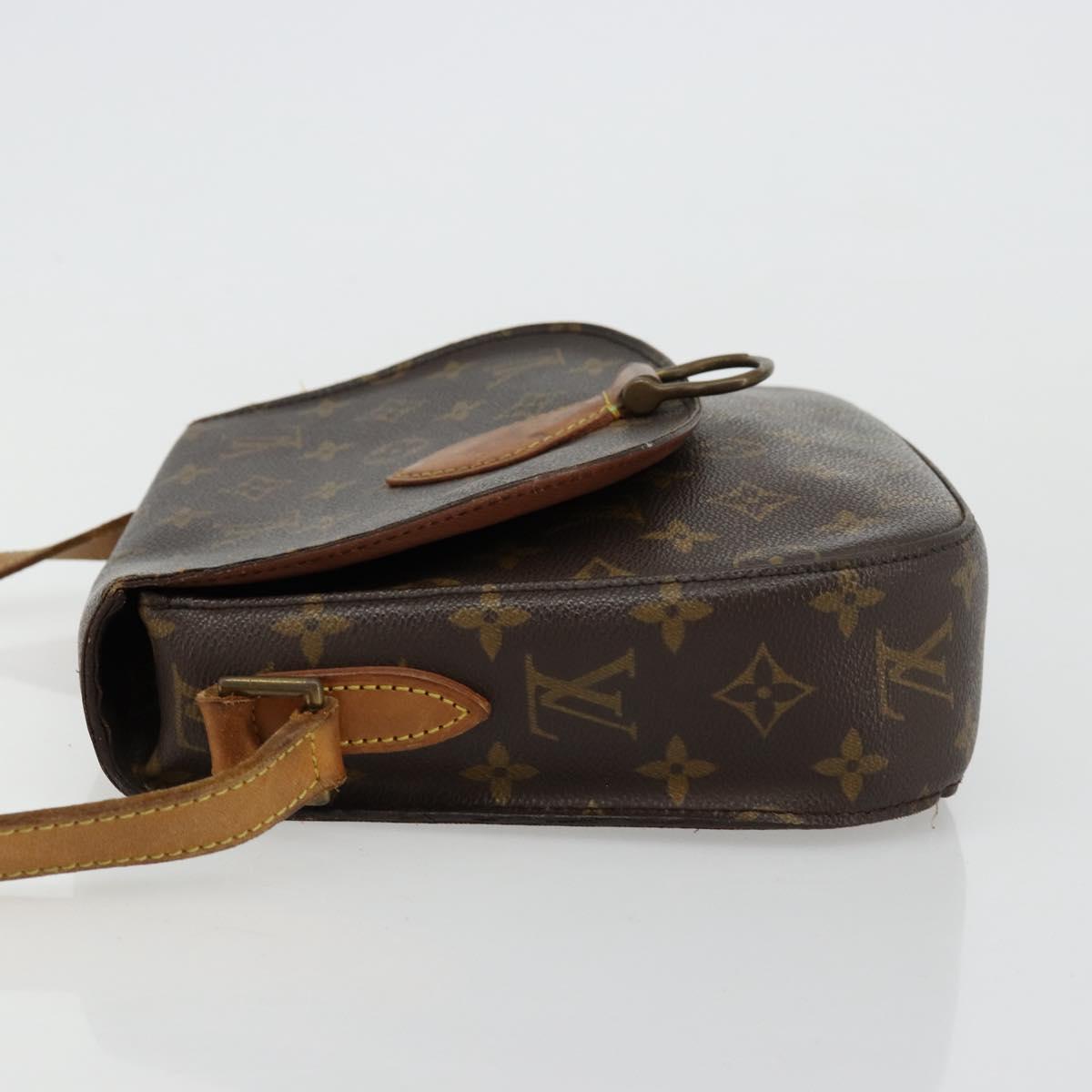 LOUIS VUITTON Monogram Saint Cloud GM Shoulder Bag M51242 LV Auth am11439