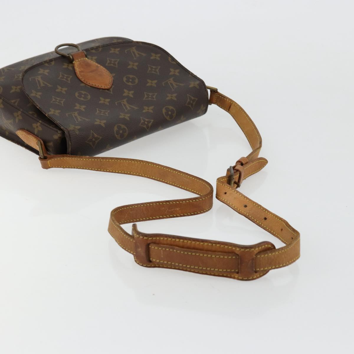 LOUIS VUITTON Monogram Saint Cloud GM Shoulder Bag M51242 LV Auth am11439