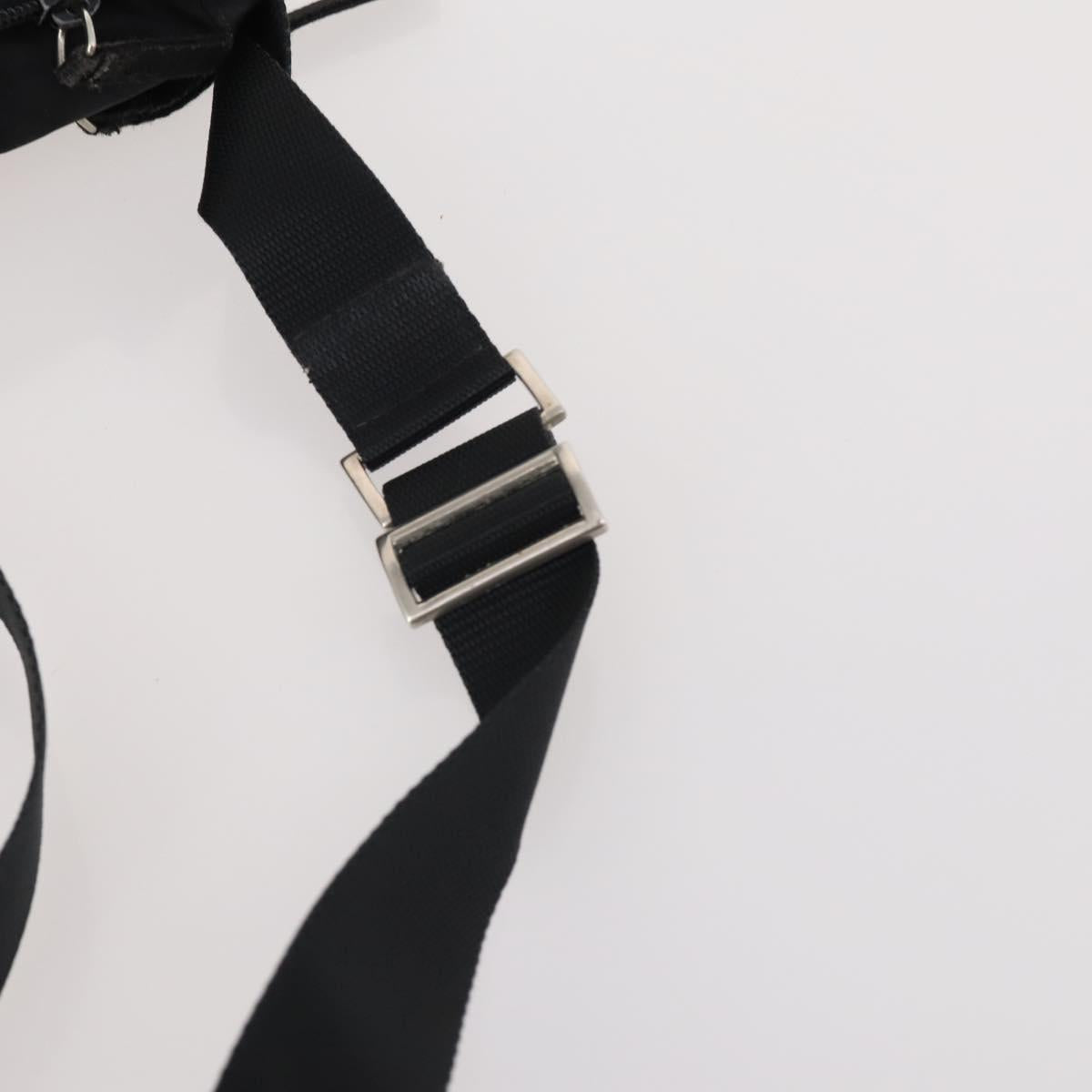 PRADA Shoulder Bag Nylon 3 Set Black Beige Auth am11451