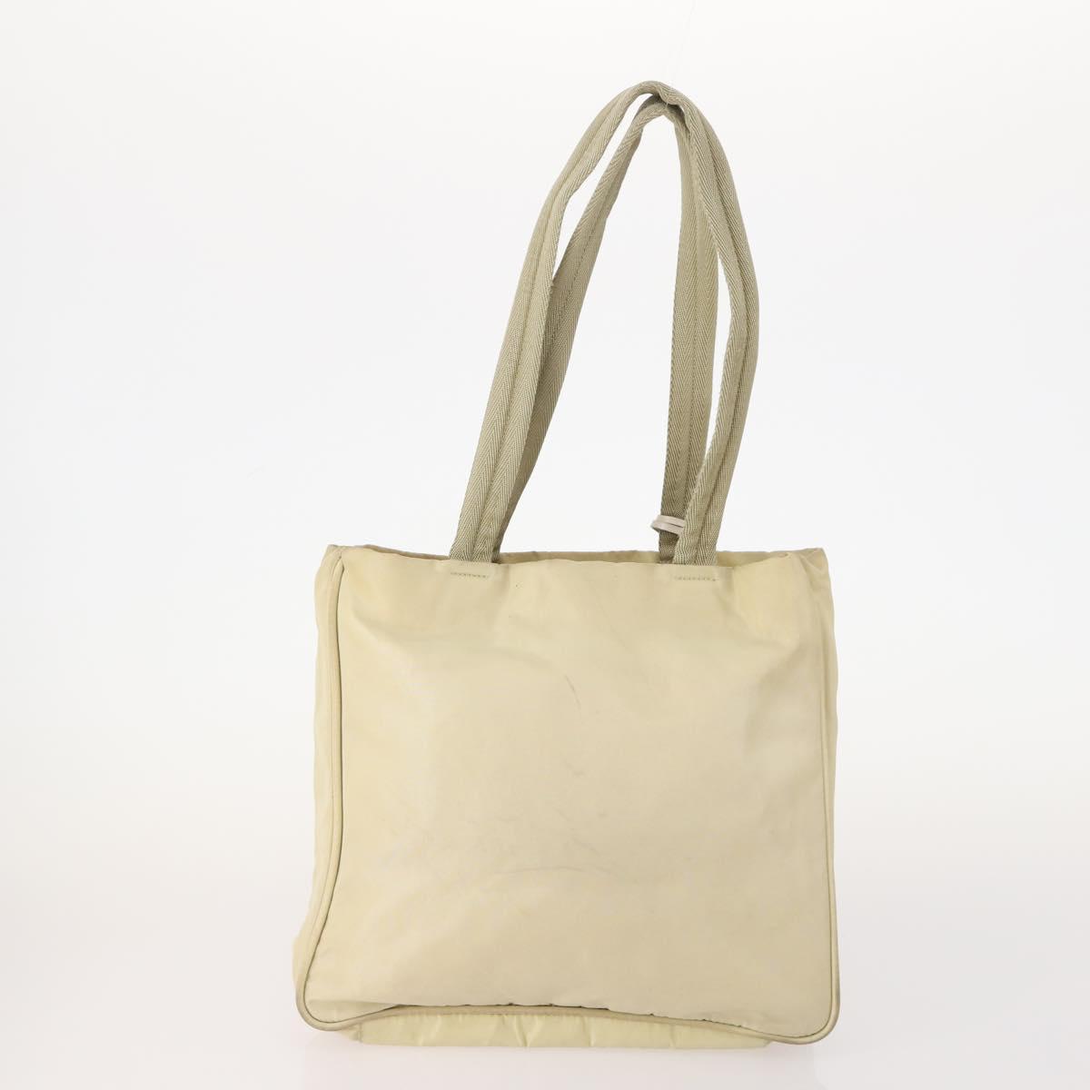 PRADA Shoulder Bag Nylon 3 Set Black Beige Auth am11451