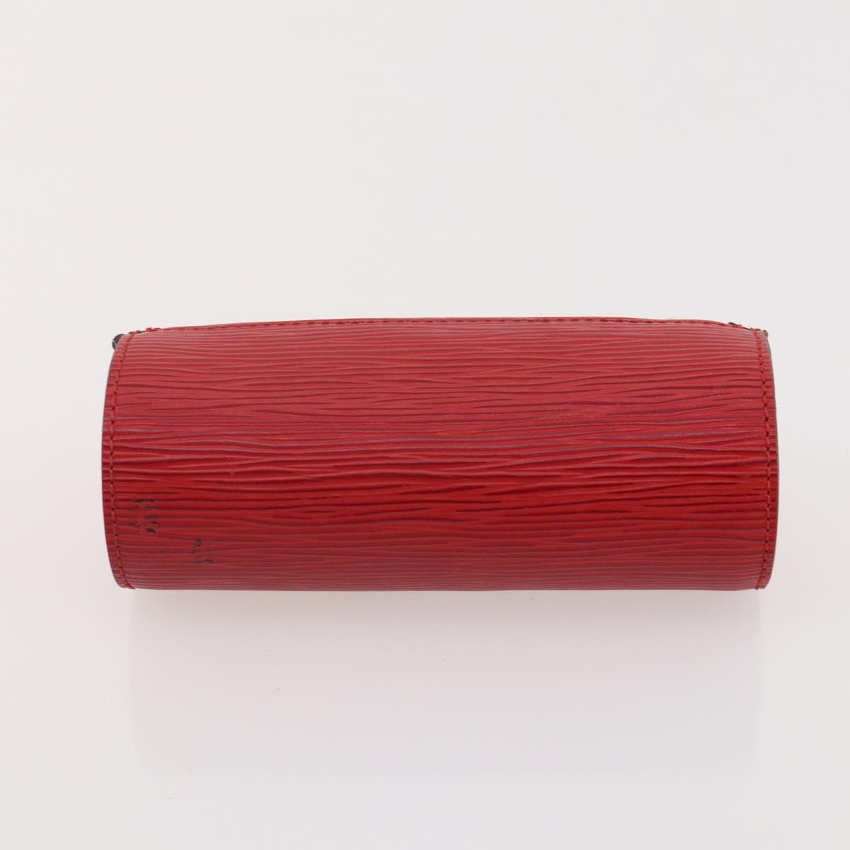 LOUIS VUITTON Epi Monogram Damier Wallet 6 Set Red LV Auth am11454