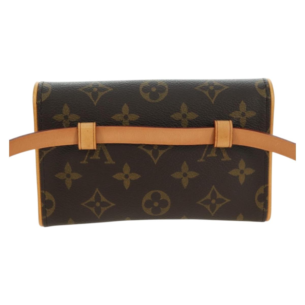 LOUIS VUITTON Monogram Pochette Florentine Waist bag M51855 LV Auth am11460V