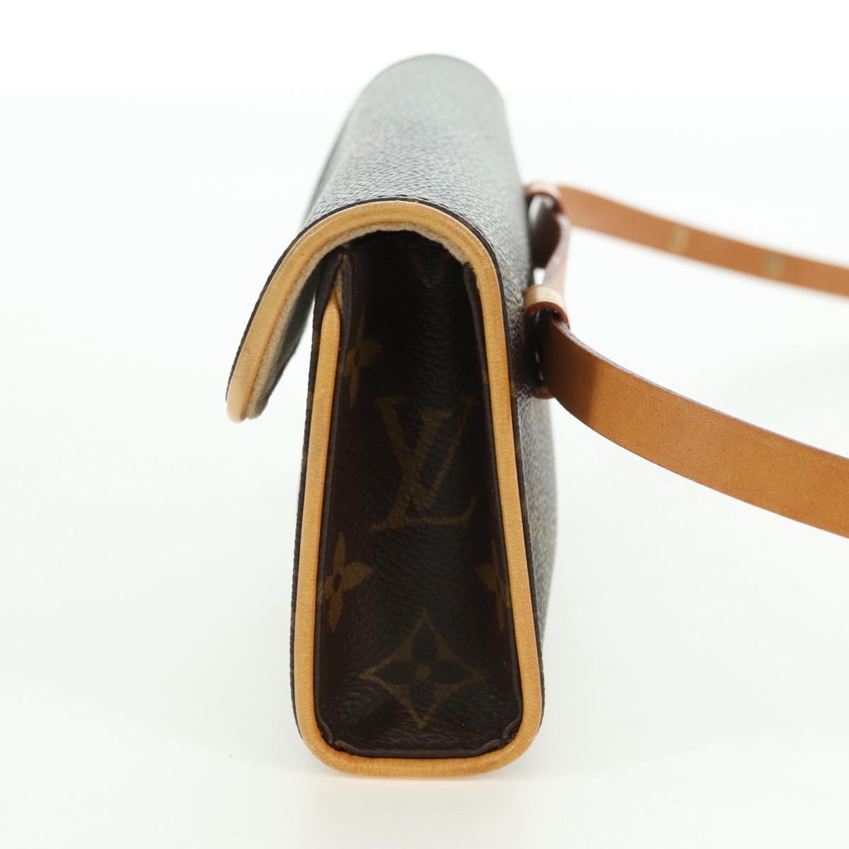 LOUIS VUITTON Monogram Pochette Florentine Waist bag M51855 LV Auth am11460V