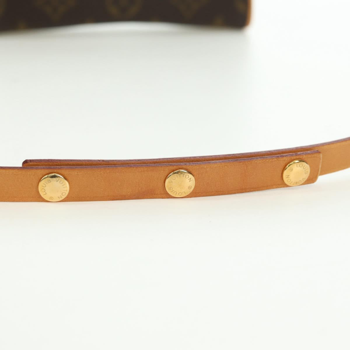 LOUIS VUITTON Monogram Pochette Florentine Waist bag M51855 LV Auth am11460V