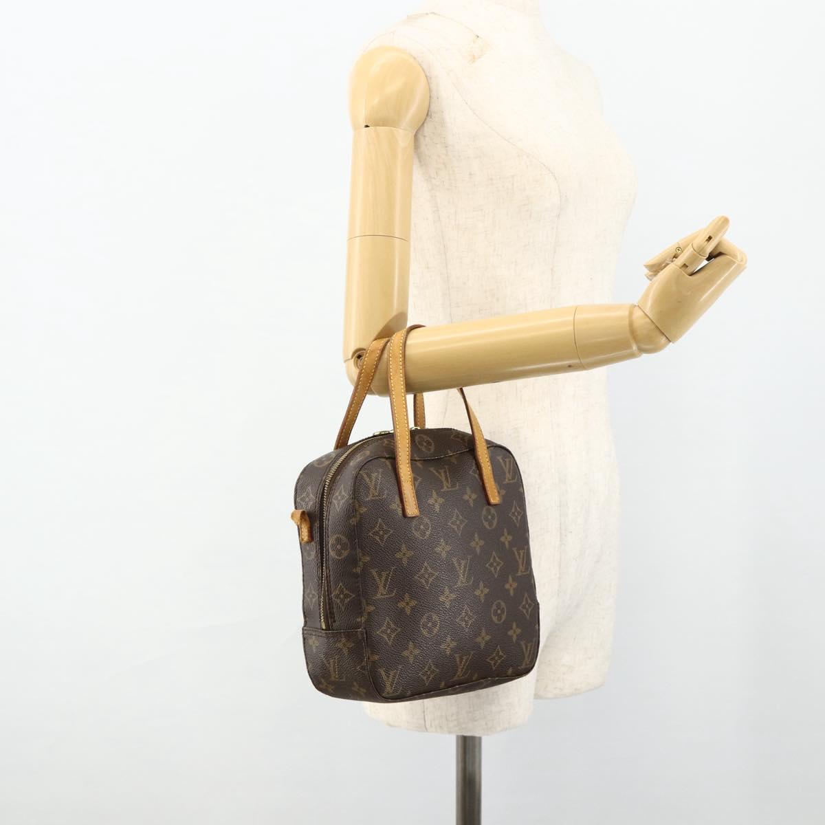 LOUIS VUITTON Monogram Spontini Hand Bag M47500 LV Auth am11467