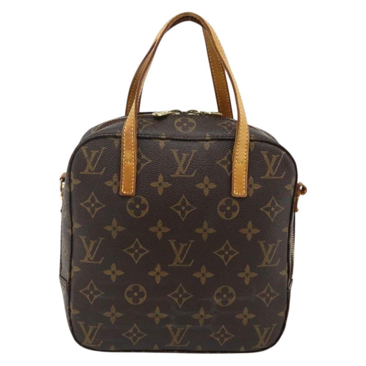LOUIS VUITTON Monogram Spontini Hand Bag M47500 LV Auth am11467