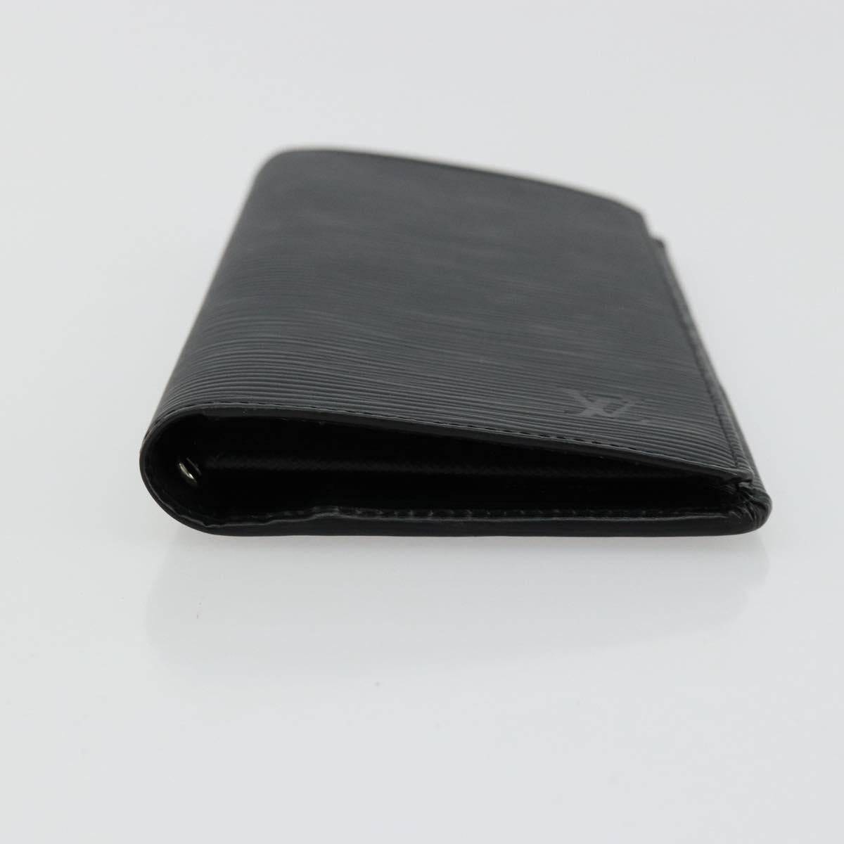 LOUIS VUITTON Epi Portefeuille Braza Long Wallet Black M60622 LV Auth am11471A