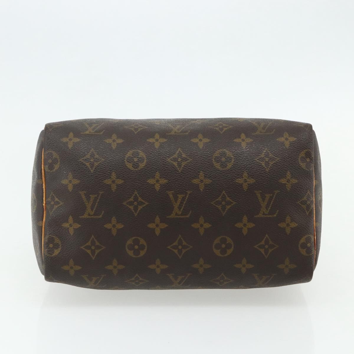 LOUIS VUITTON Monogram Speedy 25 Hand Bag M41528 LV Auth am11486