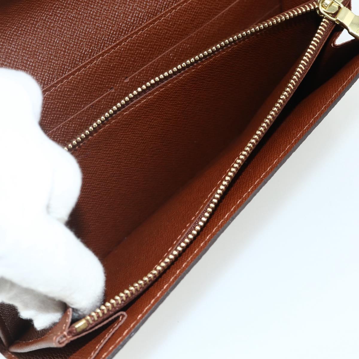 LOUIS VUITTON Monogram Pochette Porte Monnaie Credit Wallet M61725 Auth am11489V