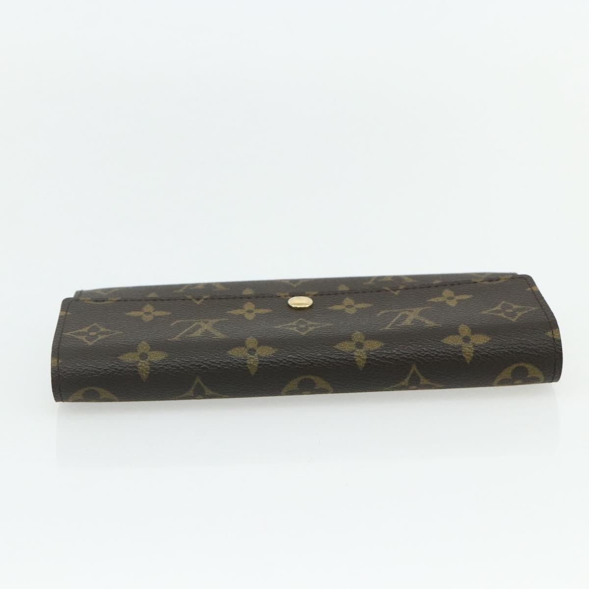 LOUIS VUITTON Monogram Pochette Porte Monnaie Credit Wallet M61725 Auth am11489V