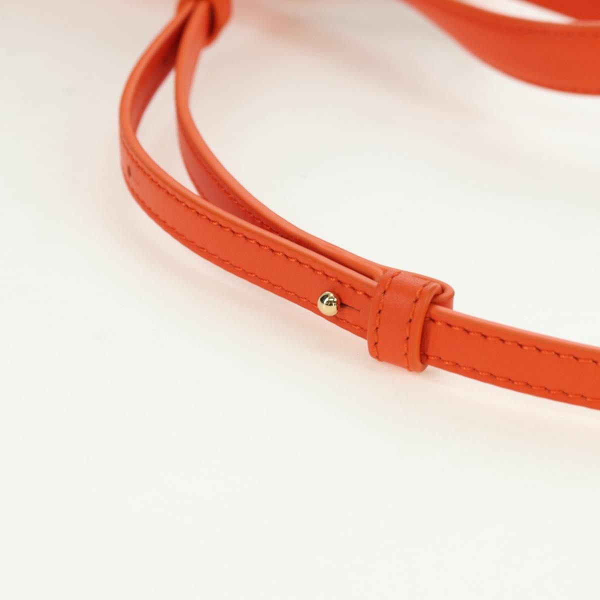 LOEWE × Studio Ghibli Calcifer Nugget Hammock Bag Leather Orange Auth am11499SM