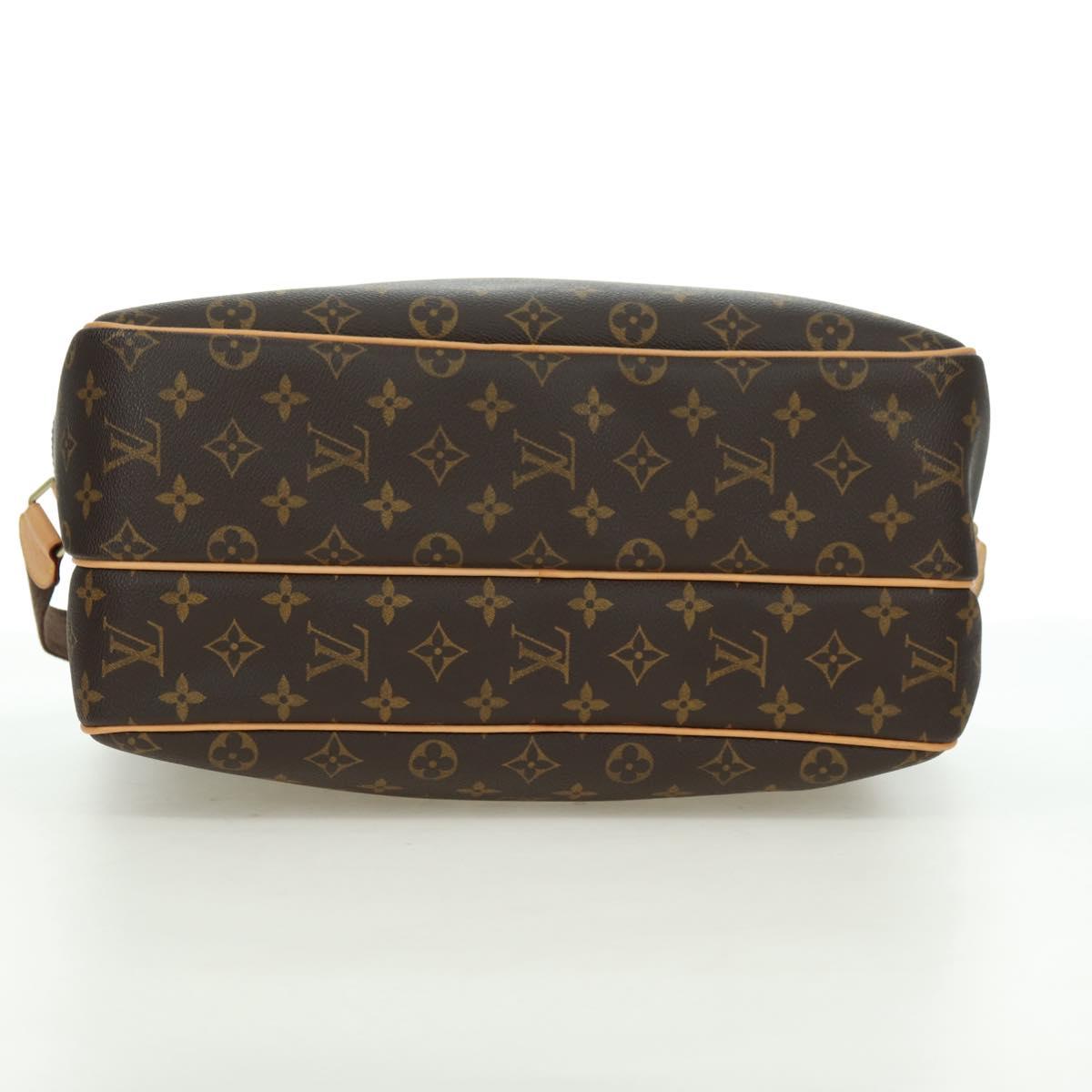 LOUIS VUITTON Monogram Reporter GM Shoulder Bag M45252 LV Auth am11518V