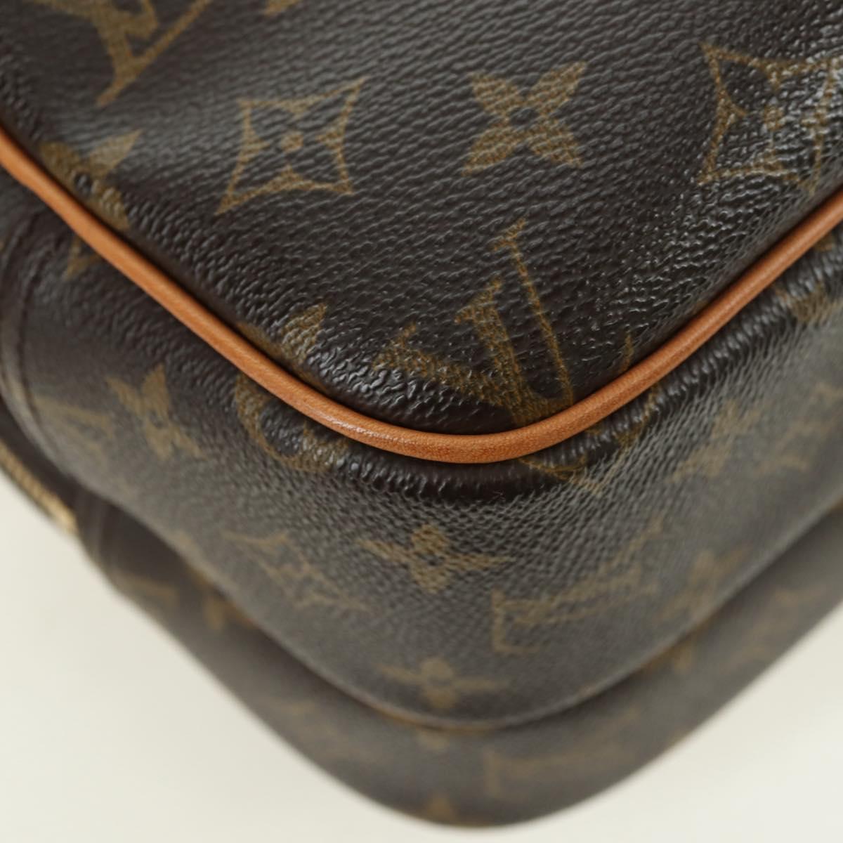 LOUIS VUITTON Monogram Reporter PM Shoulder Bag M45254 LV Auth am11519V
