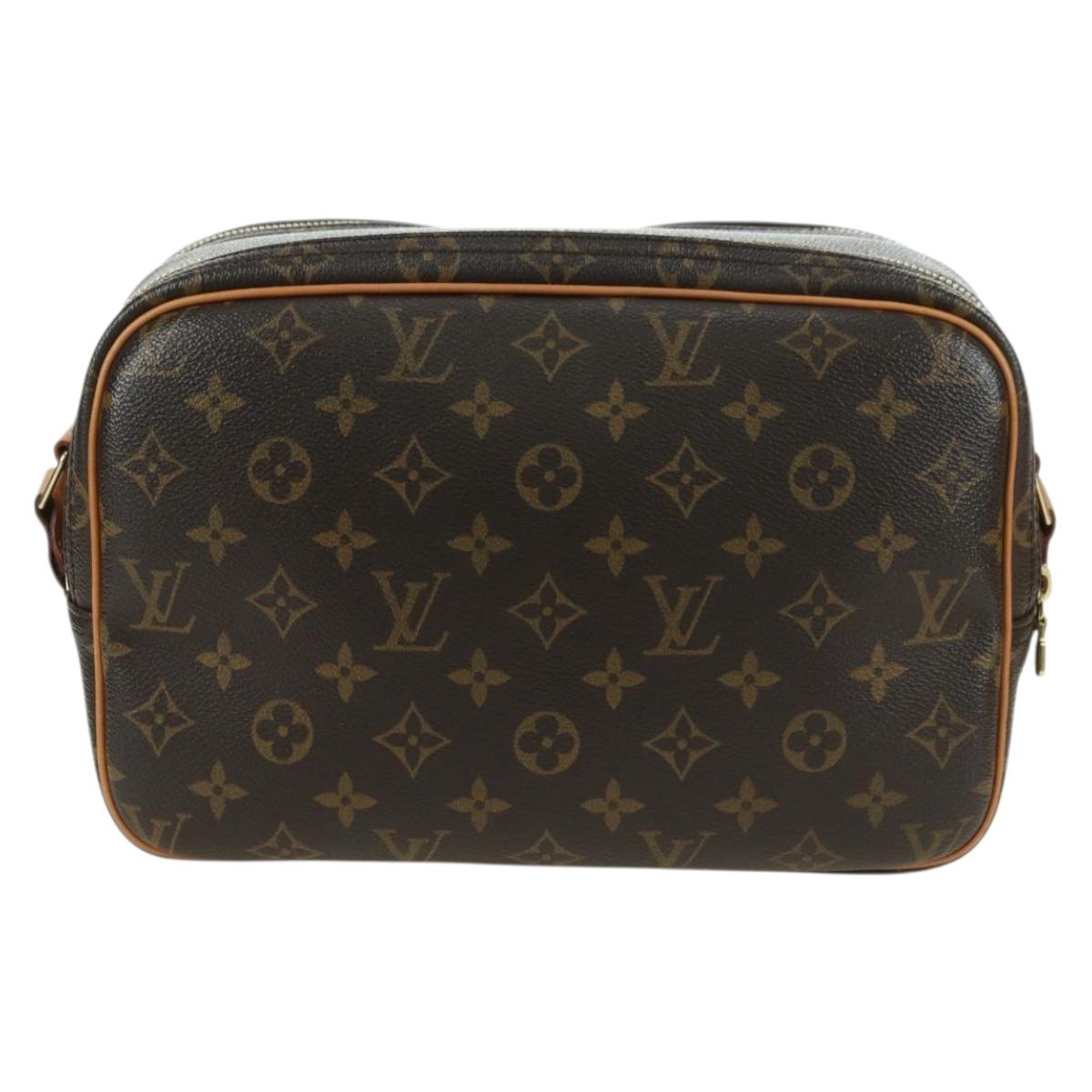 LOUIS VUITTON Monogram Reporter PM Shoulder Bag M45254 LV Auth am11519V