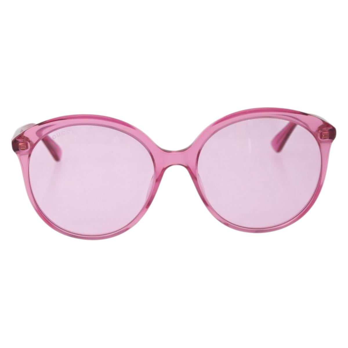 GUCCI Sunglasses plastic Pink Auth am11521V