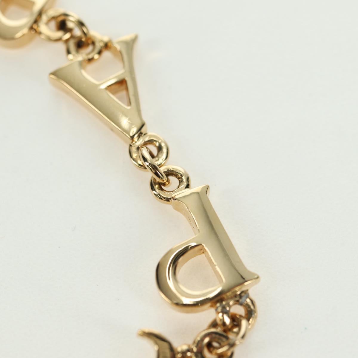 Christian Dior Bracelet metal Gold Auth am11538V