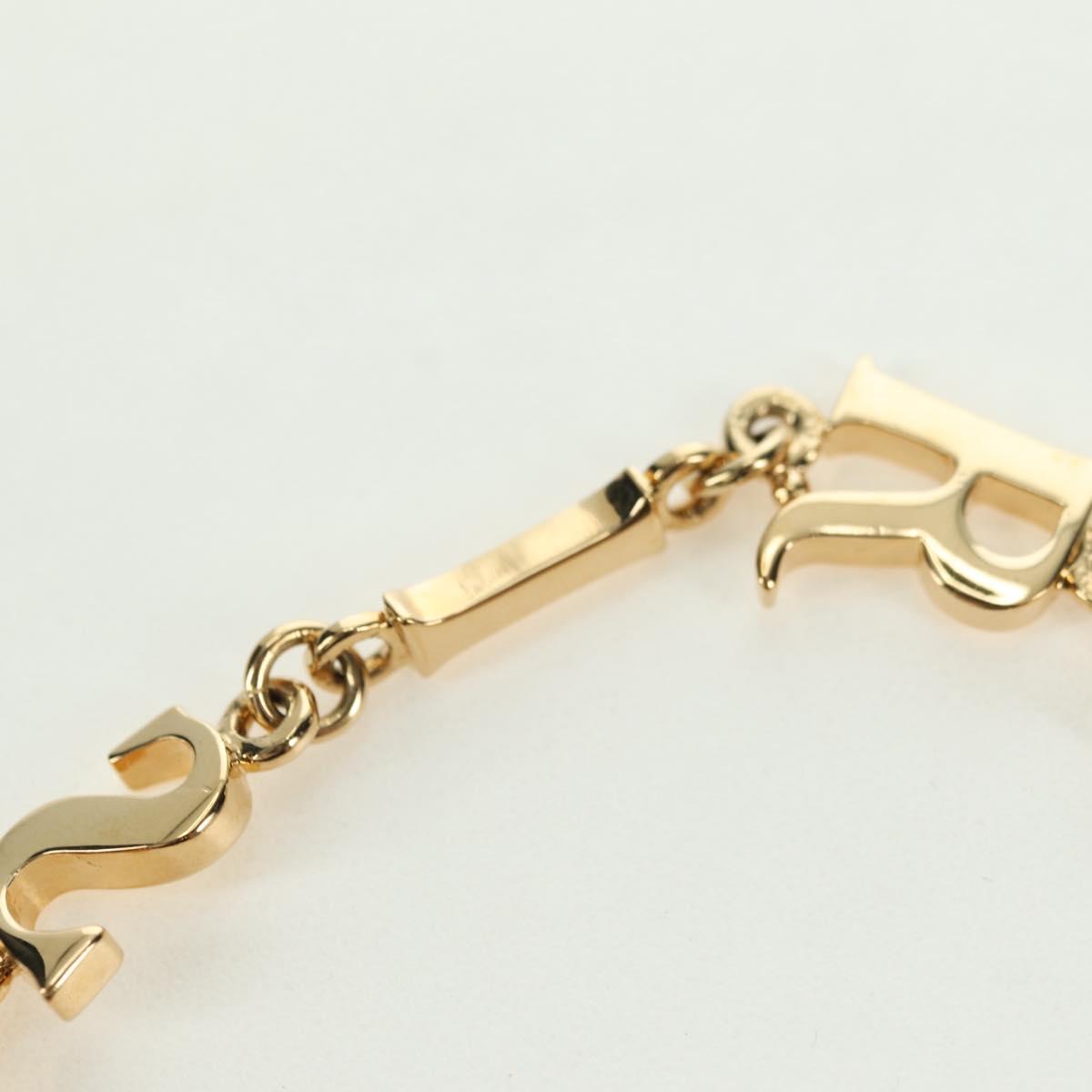 Christian Dior Bracelet metal Gold Auth am11538V