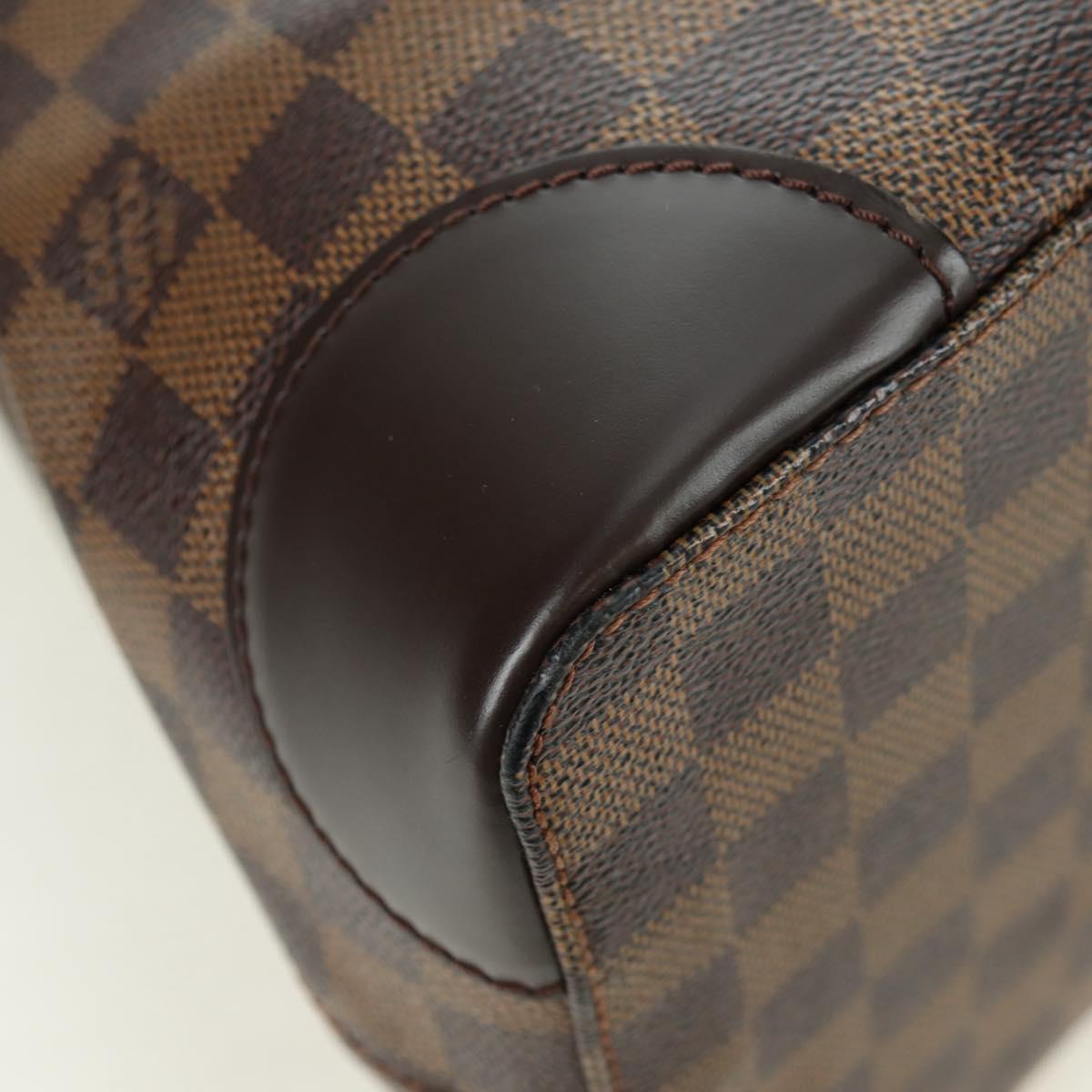 LOUIS VUITTON Damier Ebene Hampstead MM Tote Bag N51204 LV Auth am11544V