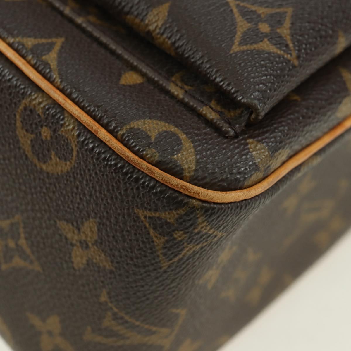 LOUIS VUITTON Monogram Viva Cite GM Shoulder Bag M51163 LV Auth am11553V