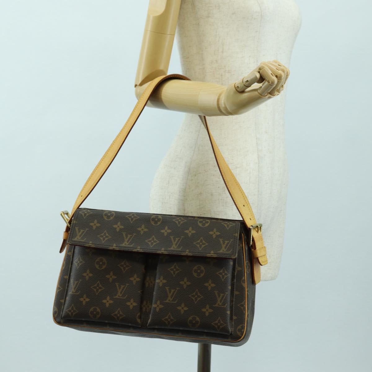LOUIS VUITTON Monogram Viva Cite GM Shoulder Bag M51163 LV Auth am11553V