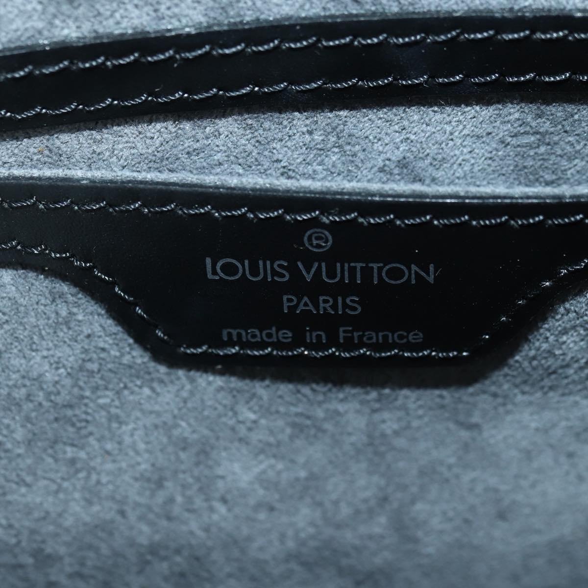 LOUIS VUITTON Epi Soufflot Hand Bag Black M52222 LV Auth am11578V