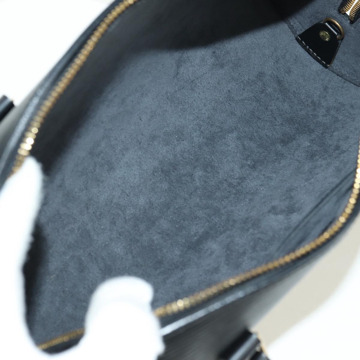 LOUIS VUITTON Epi Soufflot Hand Bag Black M52222 LV Auth am11578V