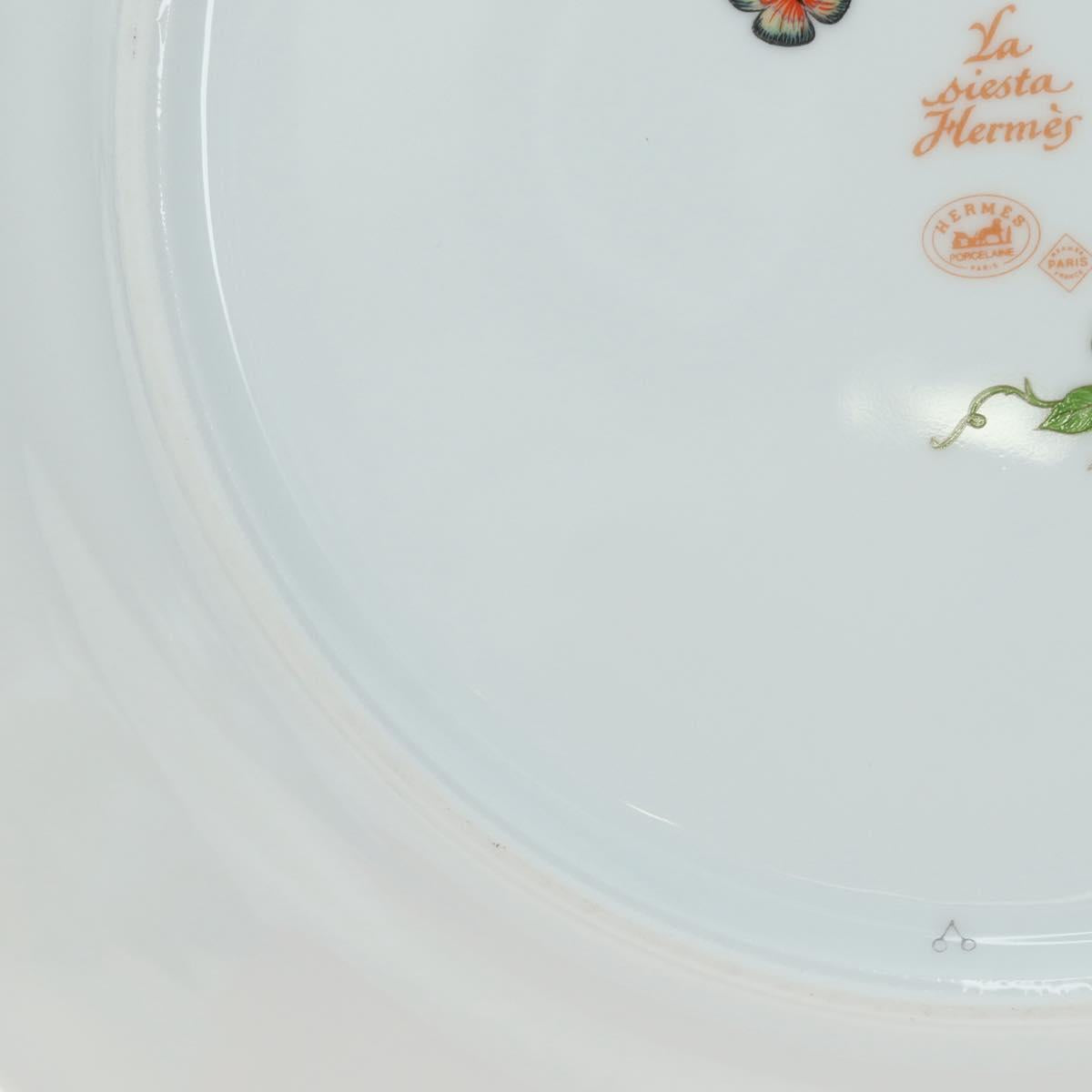 HERMES Siesto Plate Yellow Auth am11579M