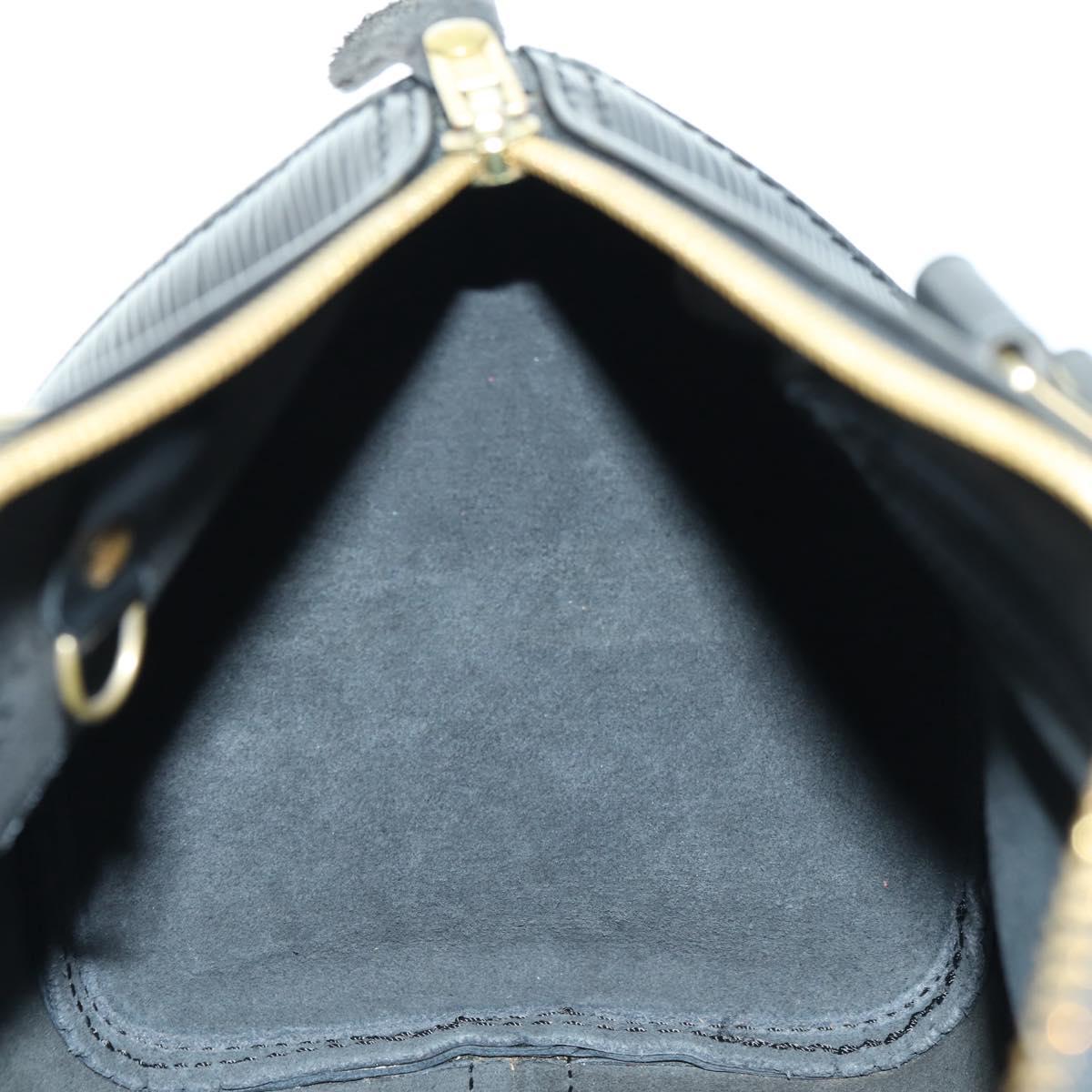 LOUIS VUITTON Epi Speedy 25 Hand Bag Black M59042 LV Auth am11581V