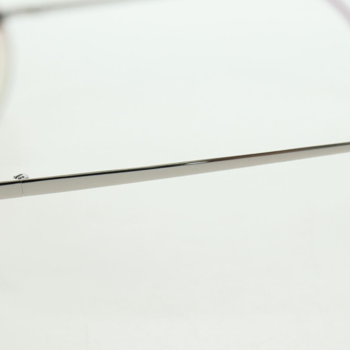 CHANEL Rimless CC Sunglasses metal Purple CC Auth am11594V