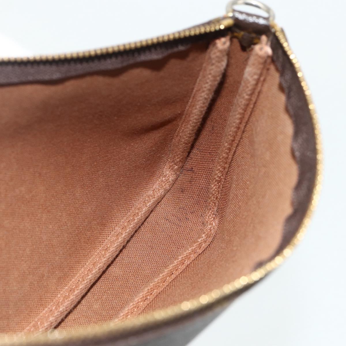 LOUIS VUITTON Monogram Pochette Accessoires Pouch M51980 LV Auth am11622