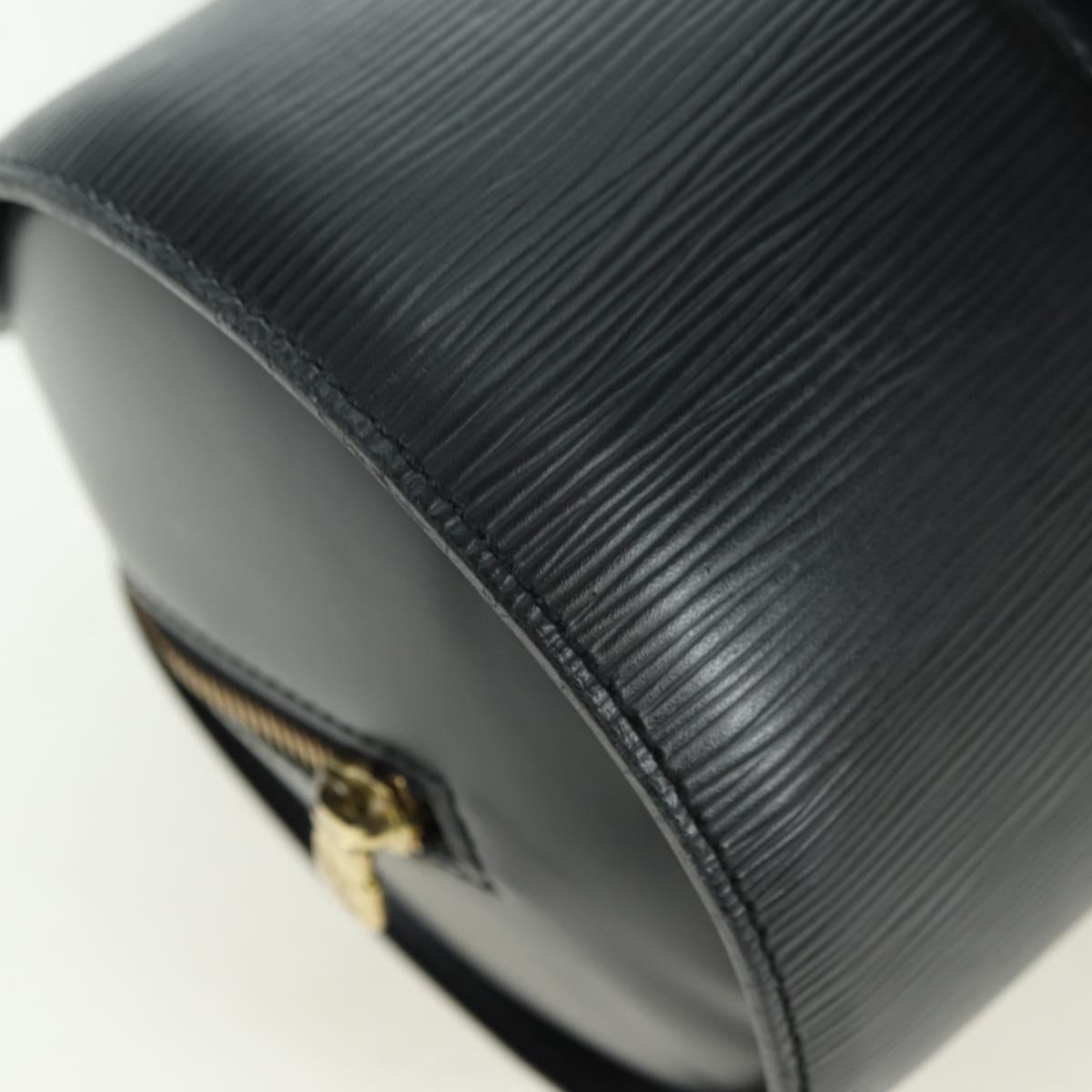 LOUIS VUITTON Epi Soufflot Hand Bag Black M52222 LV Auth am11627V