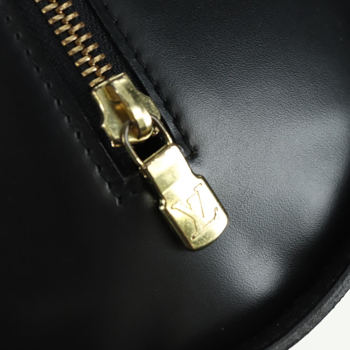 LOUIS VUITTON Epi Soufflot Hand Bag Black M52222 LV Auth am11627V