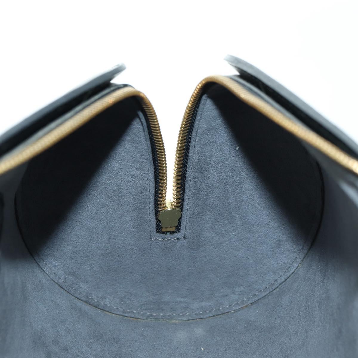 LOUIS VUITTON Epi Soufflot Hand Bag Black M52222 LV Auth am11627V