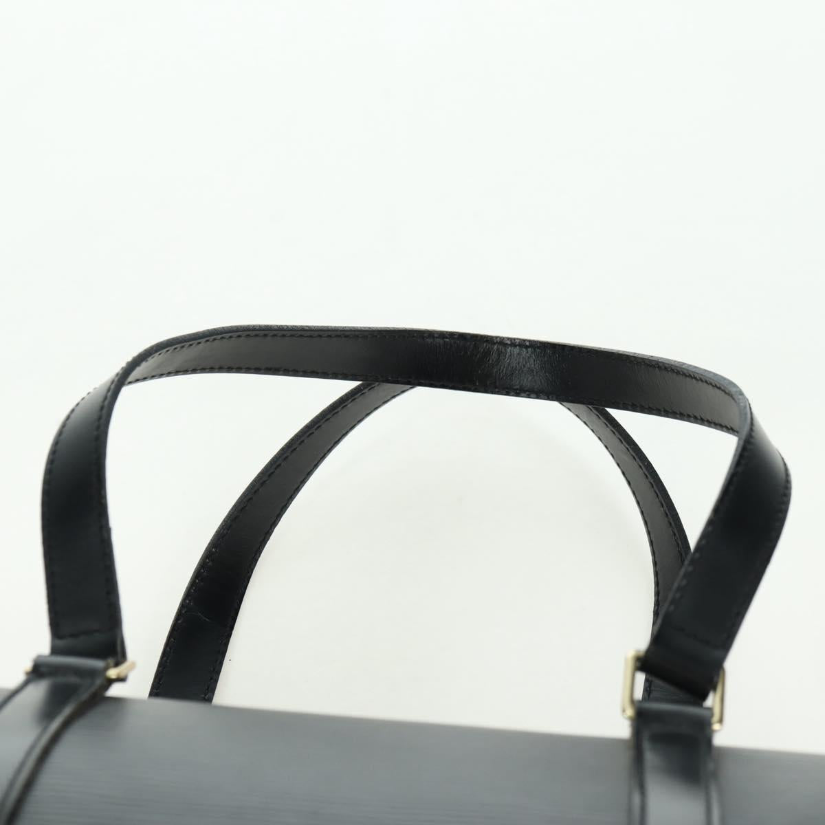 LOUIS VUITTON Epi Soufflot Hand Bag Black M52222 LV Auth am11627V