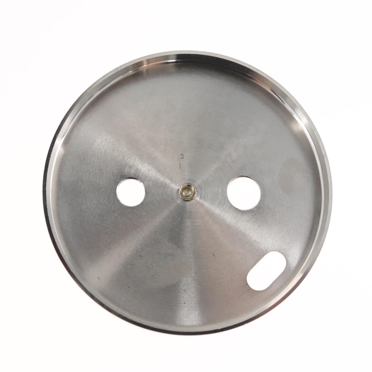 GUCCI Table Clock metal Silver Auth am11633