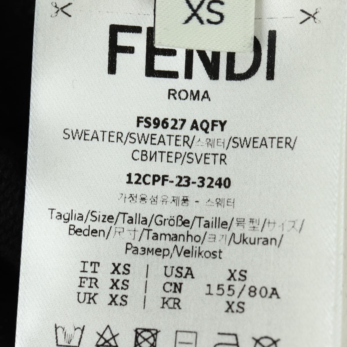 FENDI FENDI x FRGMT x POKÉMON Hoodie Kairyu Ccotton XS Black Auth am11638SM