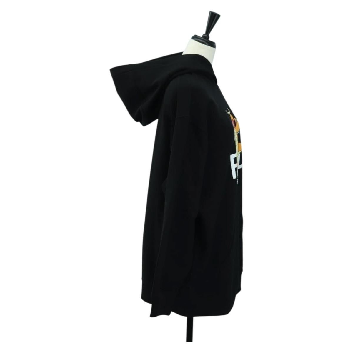 FENDI FENDI x FRGMT x POKÉMON Hoodie Kairyu Ccotton XS Black Auth am11638SM