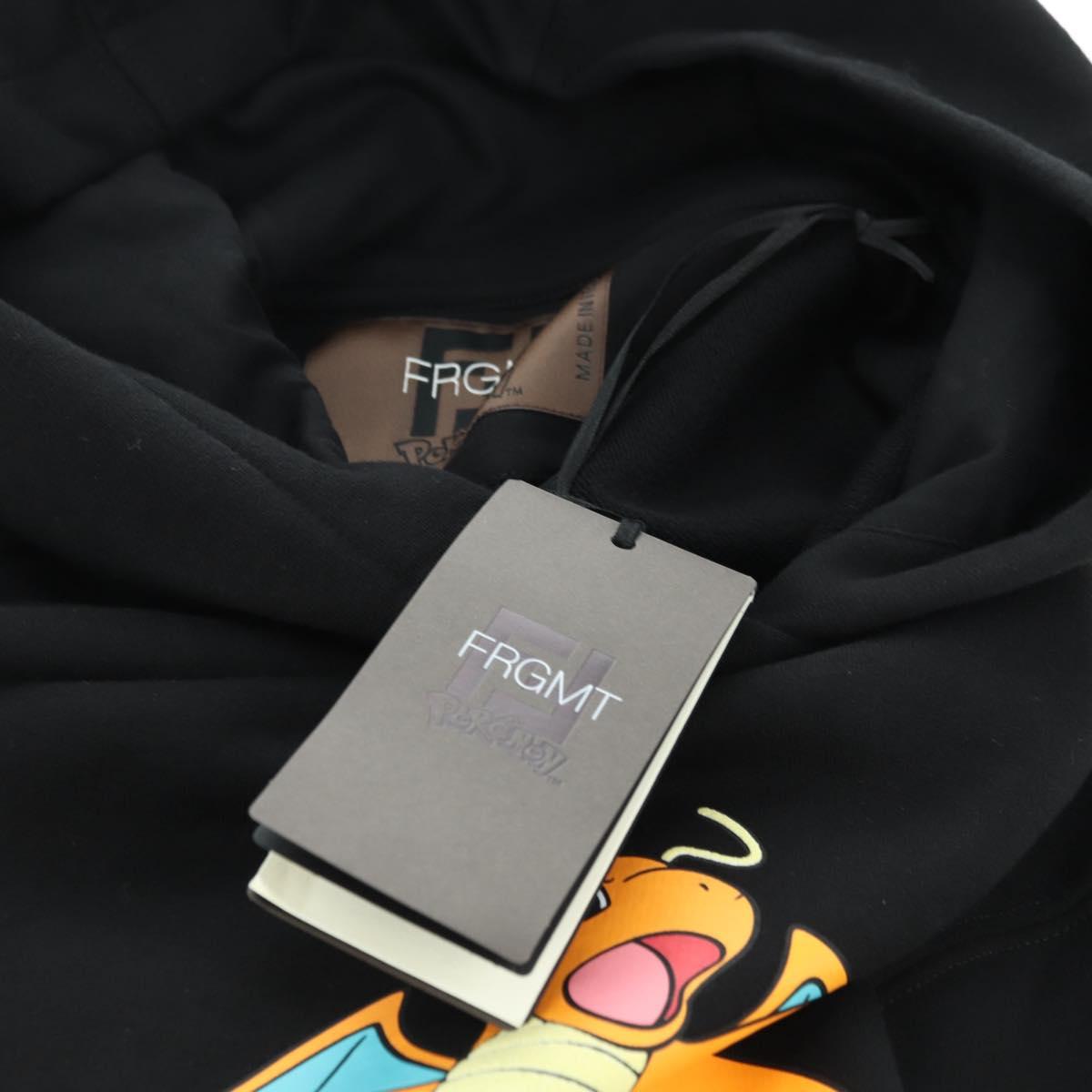 FENDI FENDI x FRGMT x POKÉMON Hoodie Kairyu Ccotton XS Black Auth am11638SM