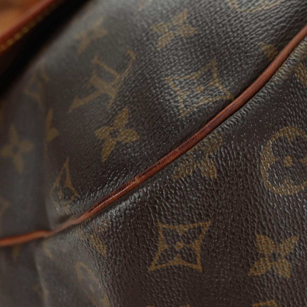 LOUIS VUITTON Monogram Saumur 35 Shoulder Bag M42254 LV Auth am11646A