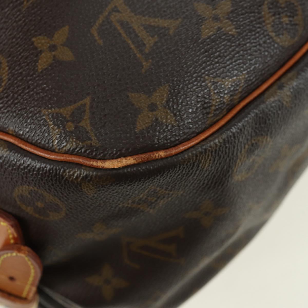 LOUIS VUITTON Monogram Saumur 35 Shoulder Bag M42254 LV Auth am11646A