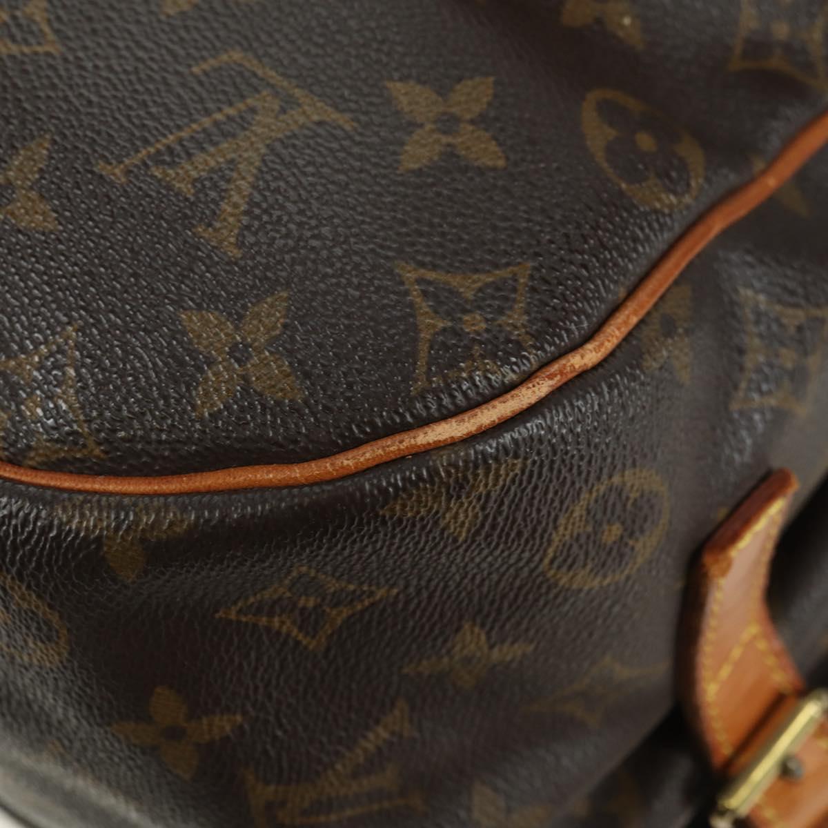 LOUIS VUITTON Monogram Saumur 35 Shoulder Bag M42254 LV Auth am11646A