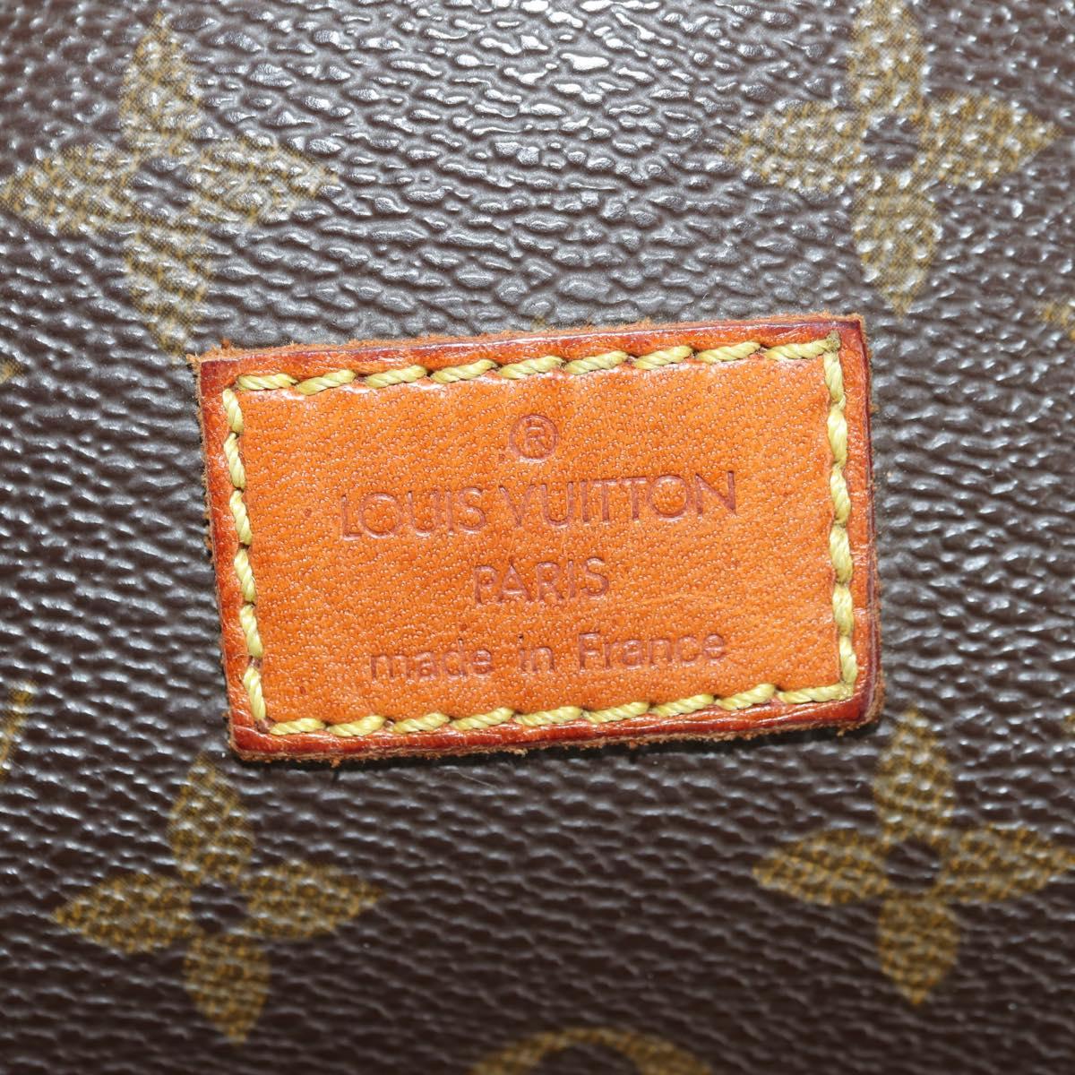 LOUIS VUITTON Monogram Saumur 35 Shoulder Bag M42254 LV Auth am11646A