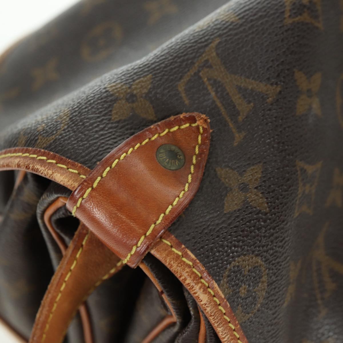 LOUIS VUITTON Monogram Saumur 35 Shoulder Bag M42254 LV Auth am11646A