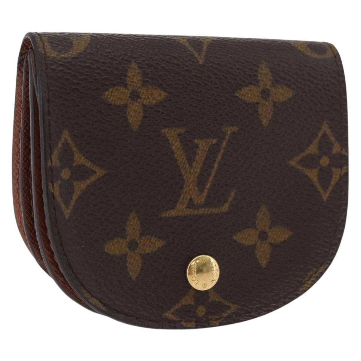 LOUIS VUITTON Monogram Porte Monnaie Guze Coin Purse M61970 LV Auth am11647A