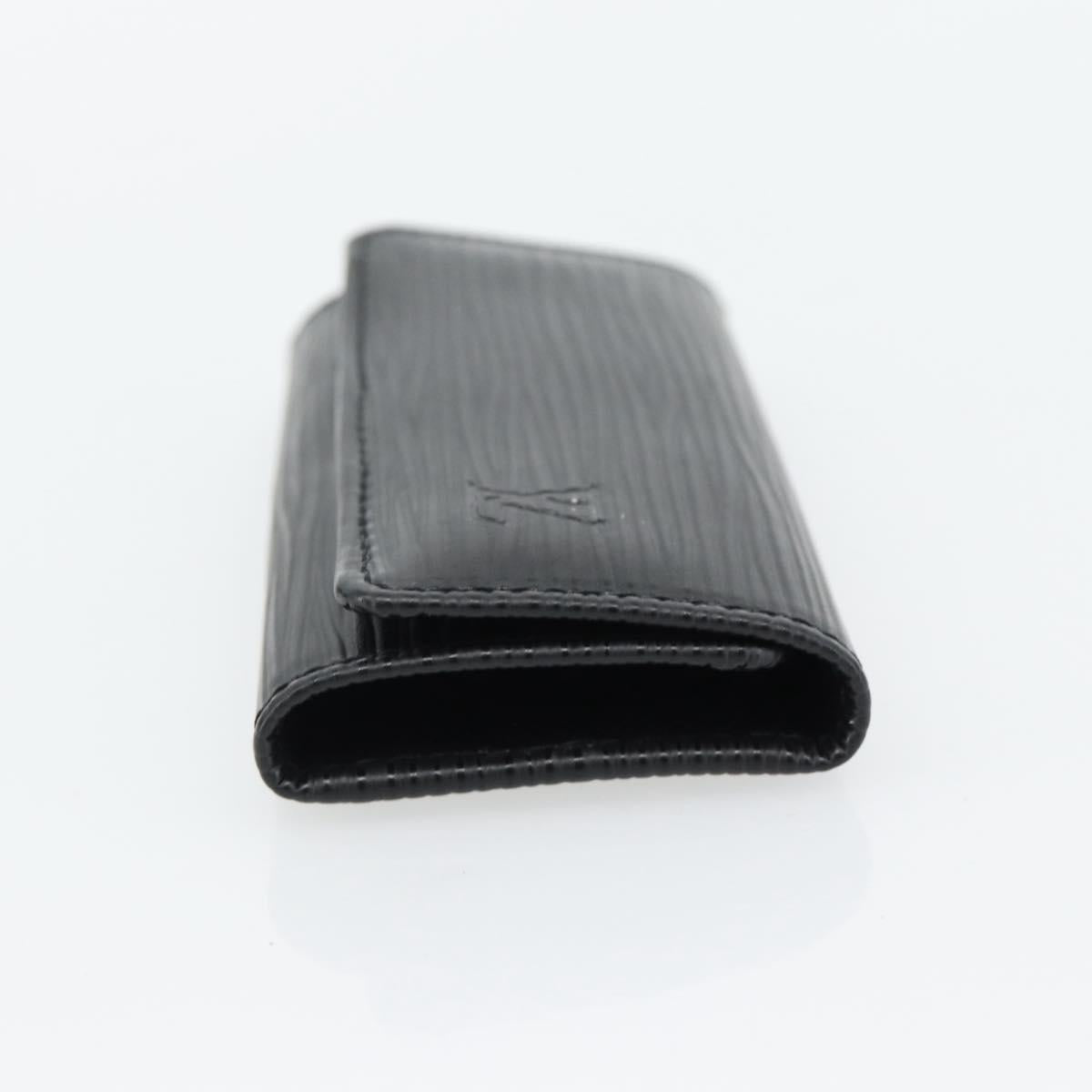 LOUIS VUITTON Epi Multicles 4 Key Case Black M63822 LV Auth am11665V