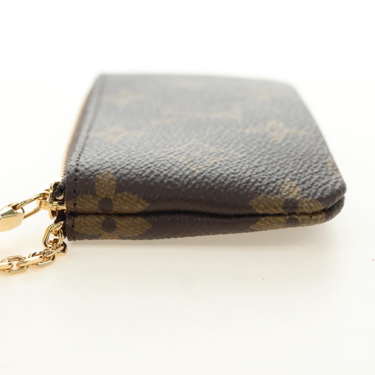 LOUIS VUITTON Monogram Pochette Cles Coin Purse M62650 LV Auth am11671M