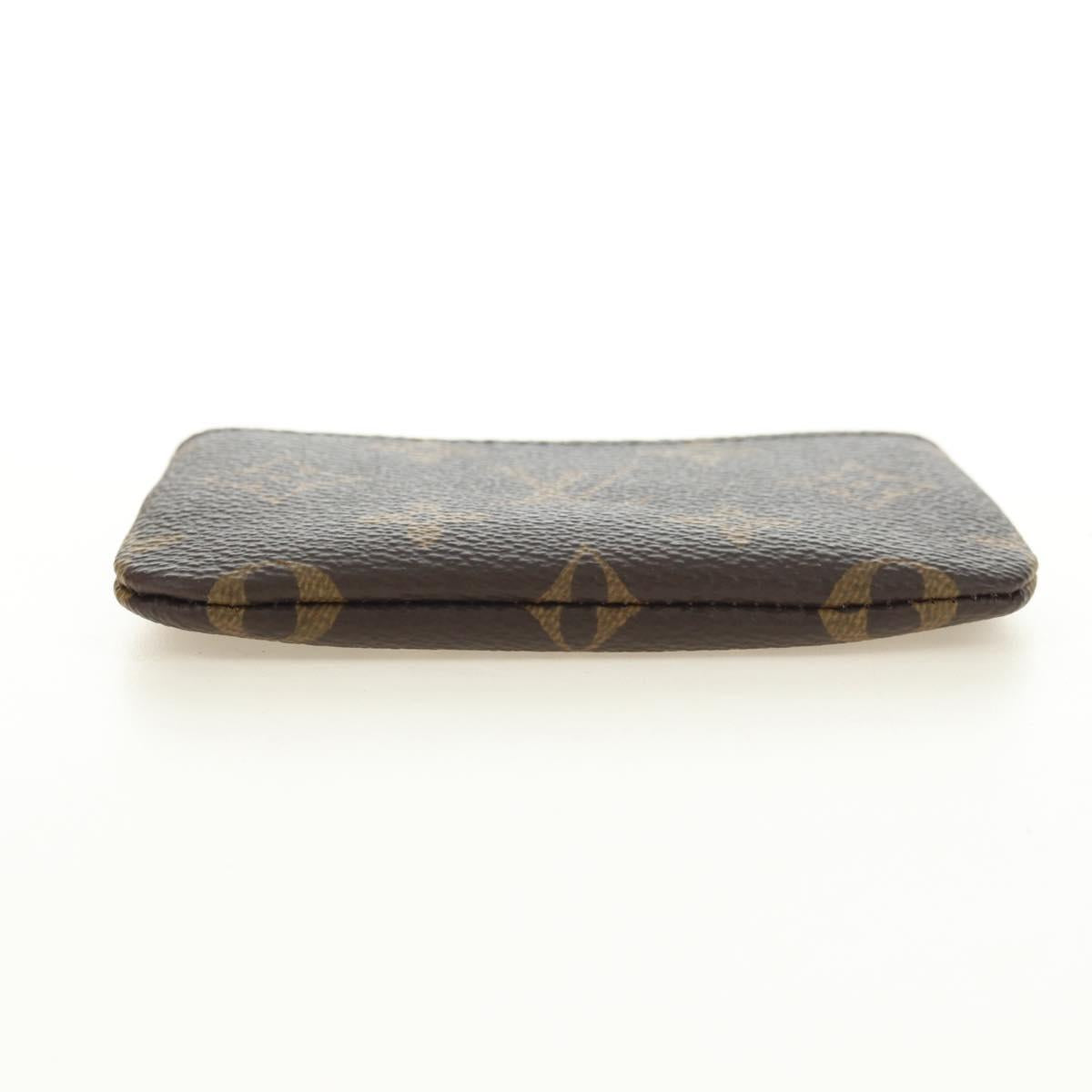 LOUIS VUITTON Monogram Pochette Cles Coin Purse M62650 LV Auth am11671M